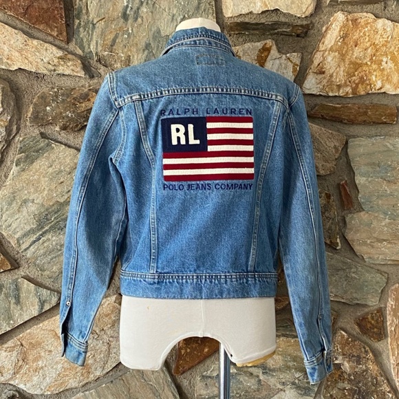 ralph lauren flag jacket